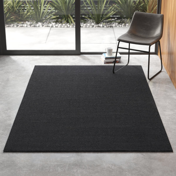 Crowe Wool Charcoal Gray Area Rug & Reviews AllModern